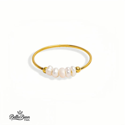 The Linear Pearl Ring | Where Minimalism Meets Intention